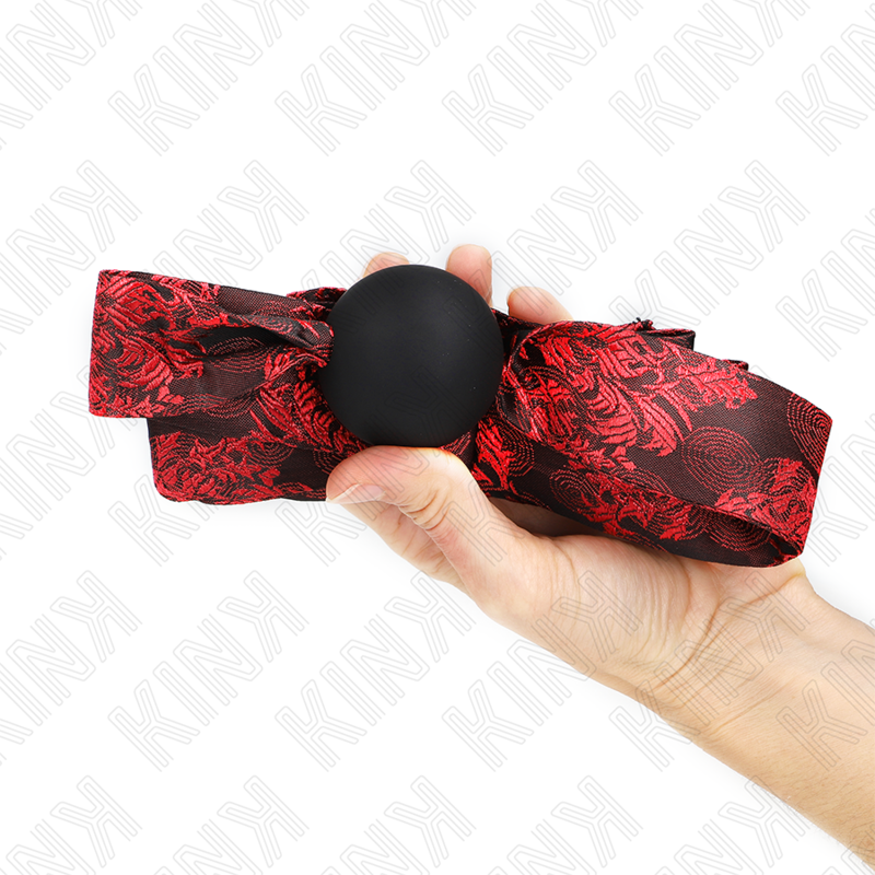 KINK - SCANDAL SILICONE BALL 4.5 CM GAG MODELLO 2 146 x 4 CM