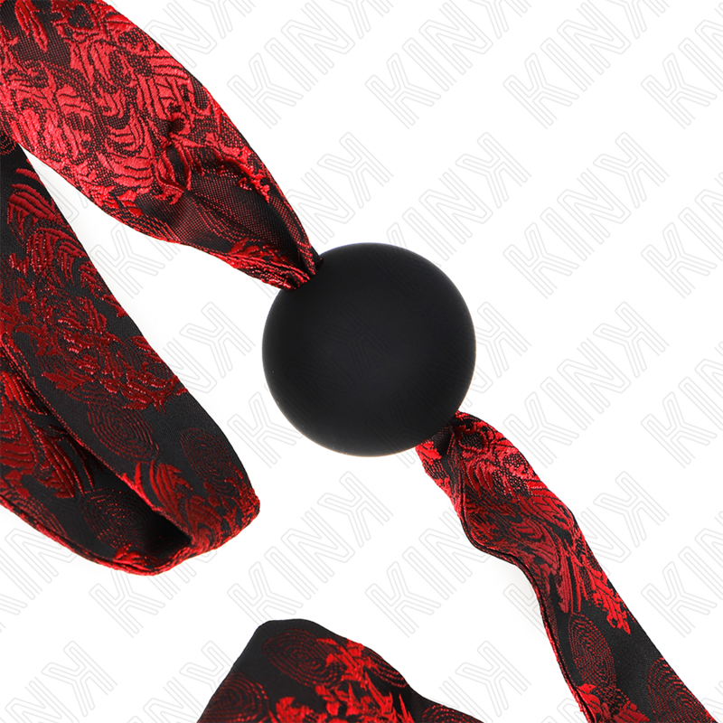 KINK - SCANDAL SILICONE BALL 4.5 CM GAG MODELLO 2 146 x 4 CM