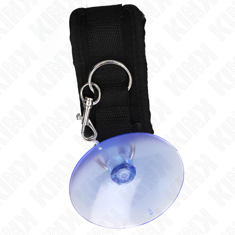 KINK - FASCE DI RESISTENZA PER I POLSI CON VENTOSA NERE 29-40 CM X 5 CM