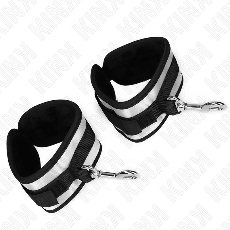 KINK - MANICHETTE IN NEOPRENE GRIGIE 23 X 5 CM