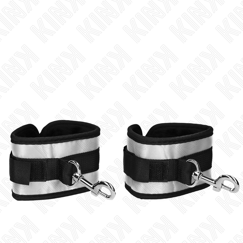 KINK - MANICHETTE IN NEOPRENE GRIGIE 23 X 5 CM