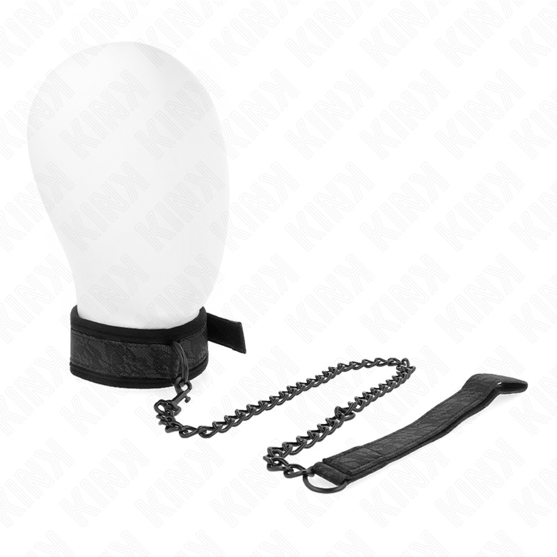 KINK - COLLAR MODELO BÁSICO CON CORREA 77 CM MODELO 5 AJUSTABLE 34-54 CM X 5 CM