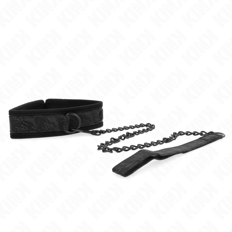 KINK - COLLAR MODELO BÁSICO CON CORREA 77 CM MODELO 5 AJUSTABLE 34-54 CM X 5 CM