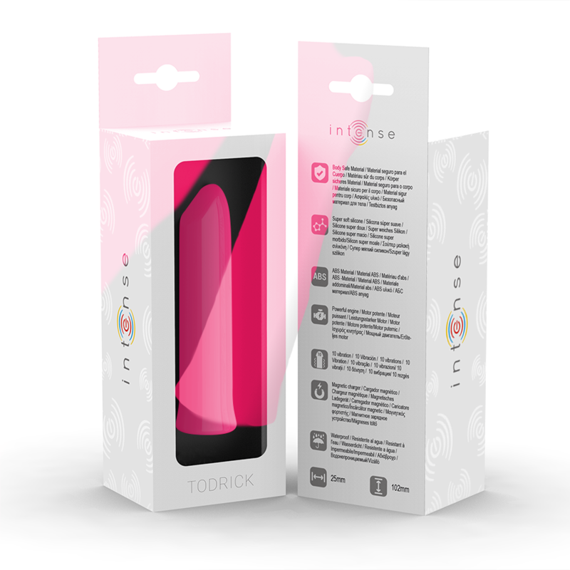 INTENSO - PROIETTILE STIMOLANTE CLITORIDEO ROSA TODRICK