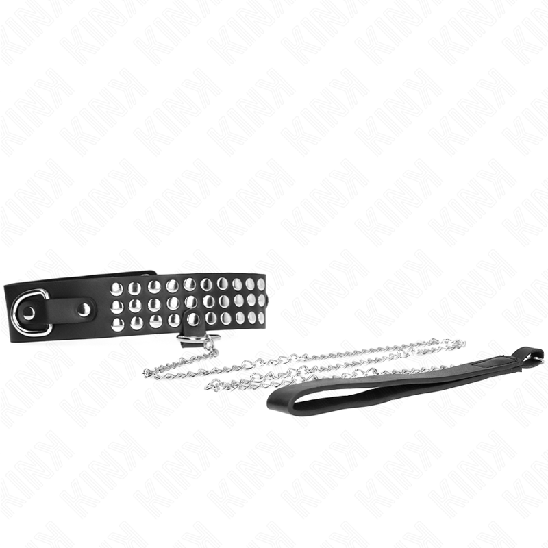 KINK - COLLANA CON CINTURINO 65 CM CON LUCENTEZZA REGOLABILE 37-42 CM X 5,3 CM