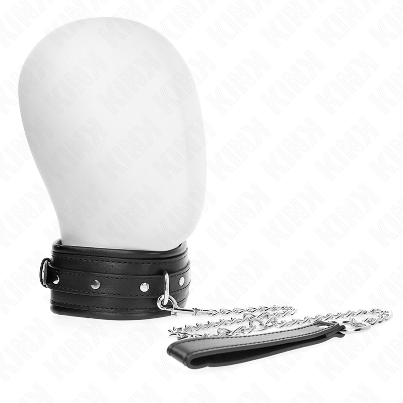 KINK - COLLANA CON CINTURINO CON FIBBIA LUCIDA 65 CM 48,5 CM X 5,3 CM