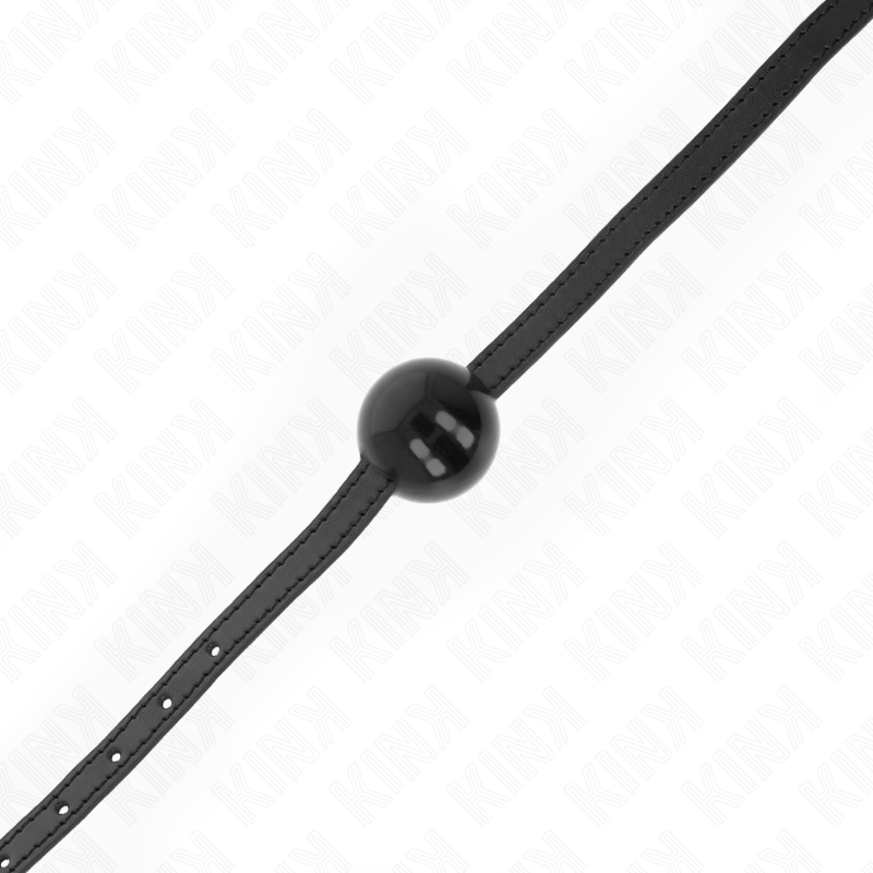 KINK - BADGE A PALLA SINGOLA NERA DA 4 CM 65 x 1,5 CM