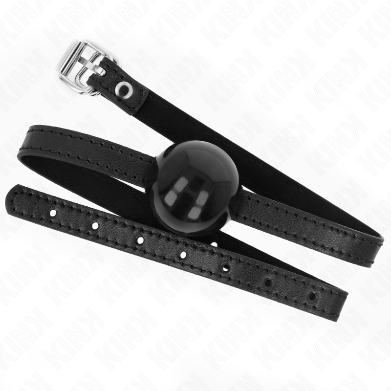 KINK - BADGE A PALLA SINGOLA NERA DA 4 CM 65 x 1,5 CM