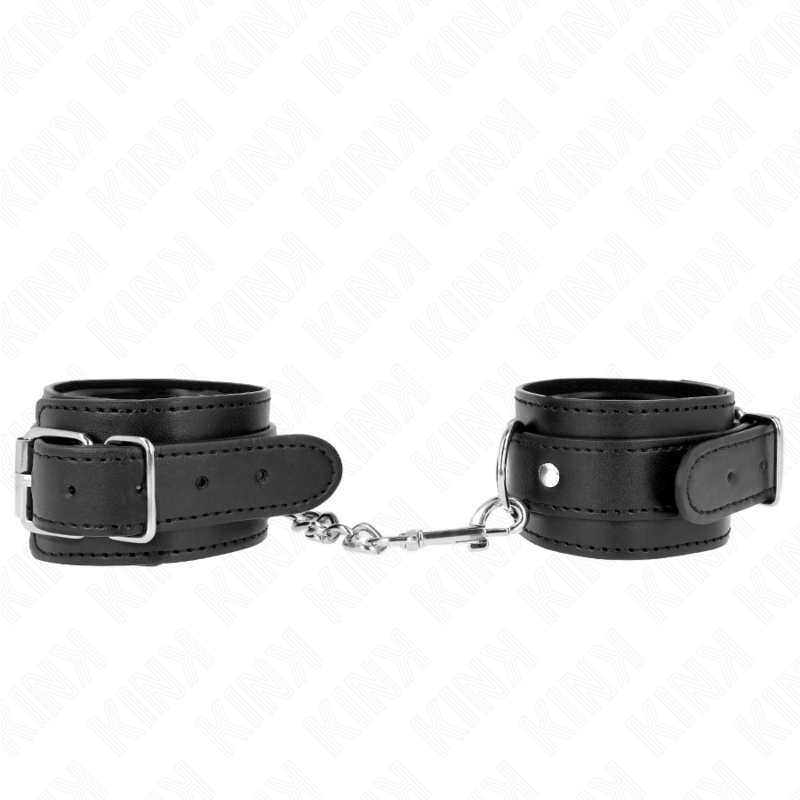 KINK - CINTURE PER POLSI SOTTILI NERE REGOLABILI 21-33 CM