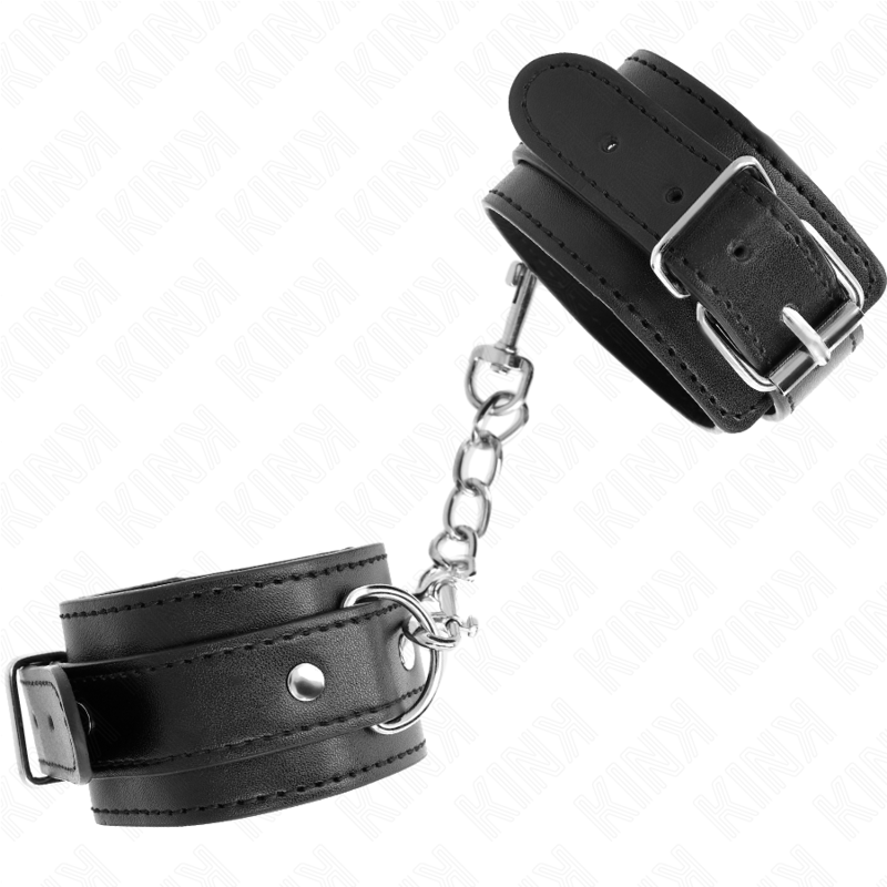 KINK - CINTURE PER POLSI SOTTILI NERE REGOLABILI 21-33 CM