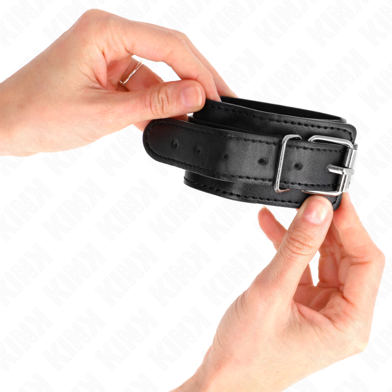 KINK - CINTURE PER POLSI SOTTILI NERE REGOLABILI 21-33 CM