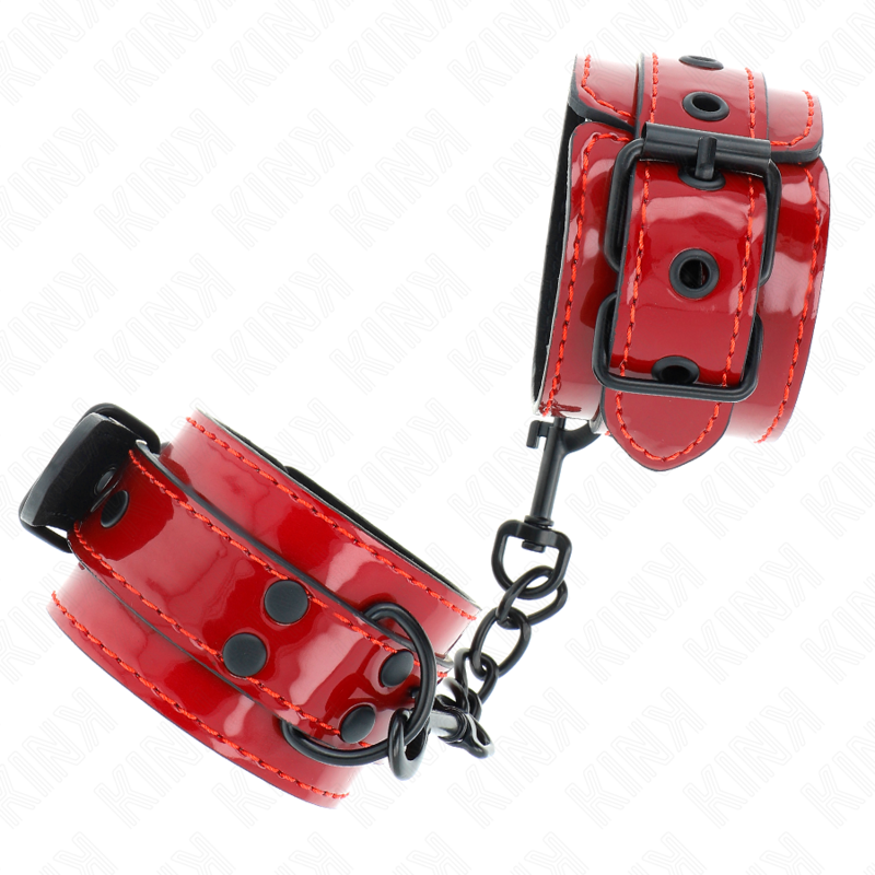 KINK - MANICHETTE ROSSO SCURO 23 X 5 CM