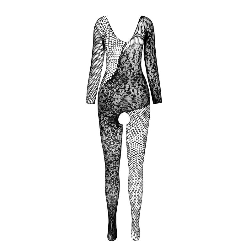 PASIÓN - BS 107 BODYSTOCKING BLANCO TALLA ÚNICA
