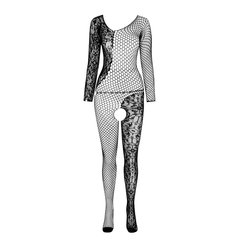 PASIÓN - BS 107 BODYSTOCKING NEGRO TALLA ÚNICA
