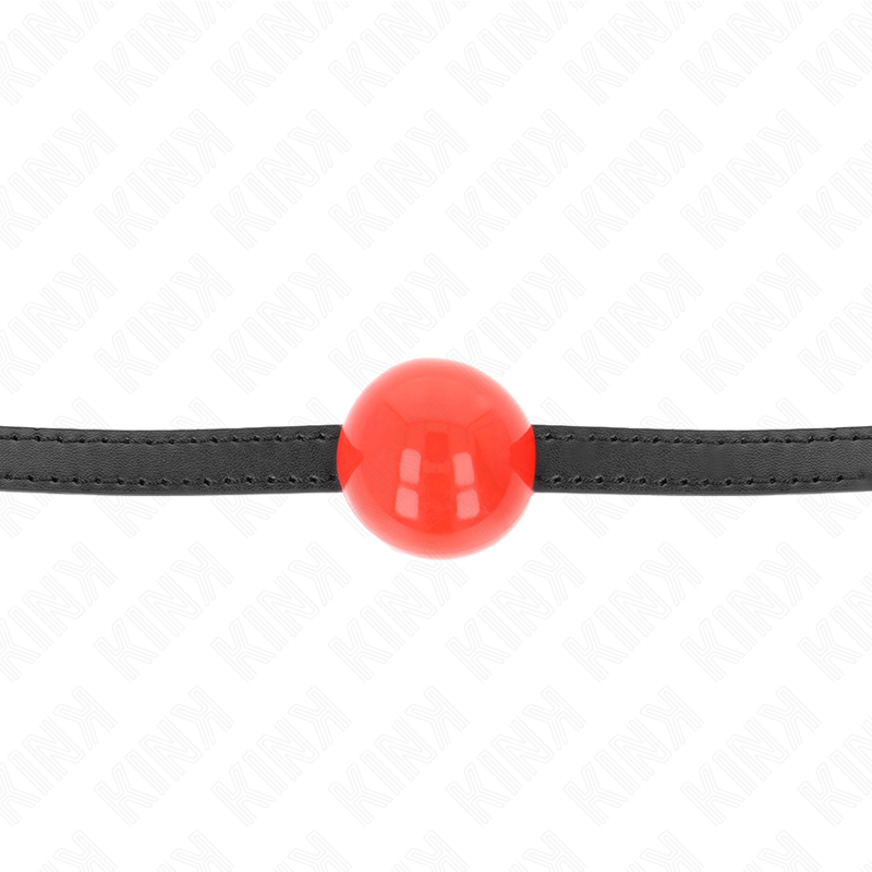 KINK - PALLA SINGOLA ROSSA 4 CM GAG 65 x 1,5 CM