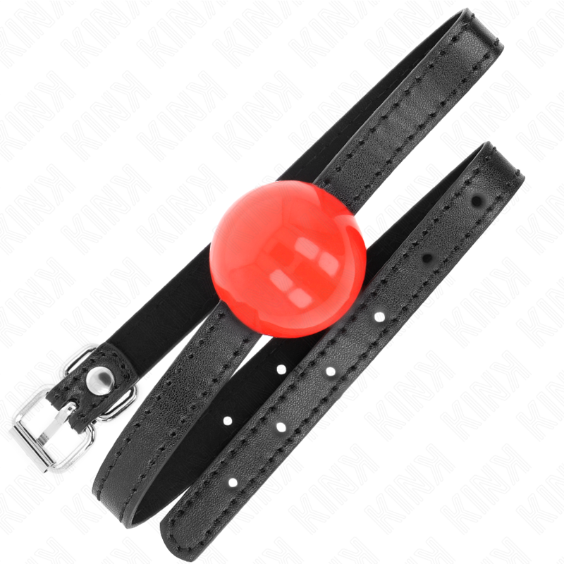 KINK - PALLA SINGOLA ROSSA 4 CM GAG 65 x 1,5 CM