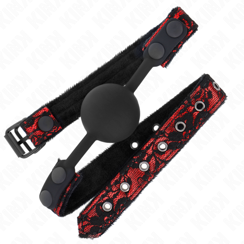 KINK - SCANDAL SILICONE BALL 4 CM GAG MODELLO 1 65 x 2 CM