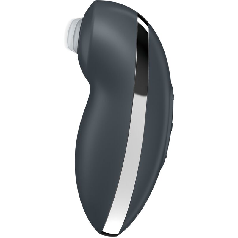 SATISFYER - TAP &amp; CLIMAX 2 VIBRADOR Y ESTIMULADOR GRIS
