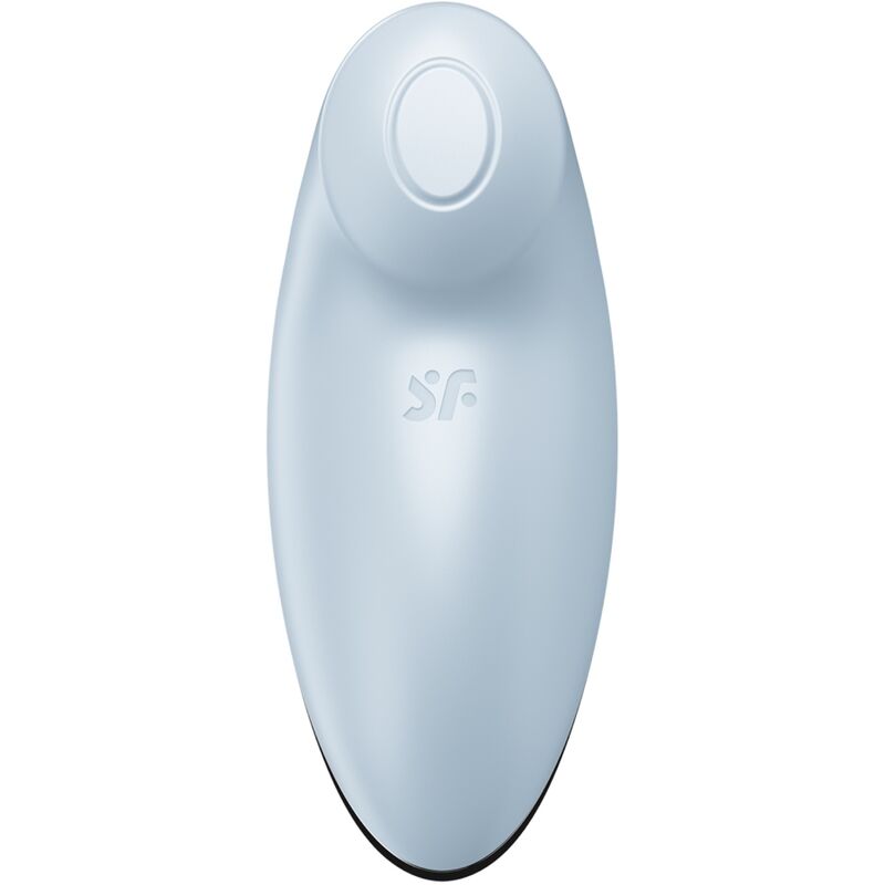 SATISFYER - TAP &amp; CLIMAX 2 VIBRADOR Y ESTIMULADOR AZUL