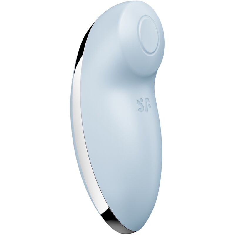 SATISFYER - TAP &amp; CLIMAX 2 VIBRADOR Y ESTIMULADOR AZUL