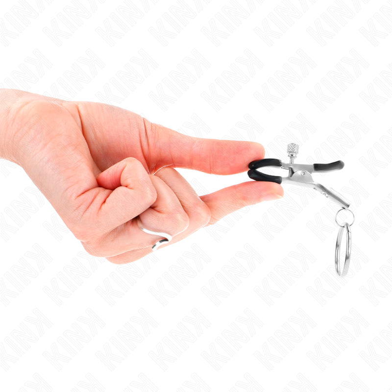 KINK - MORSETTO PER CAPEZZOLO CON ANELLO O-RING 6 CM