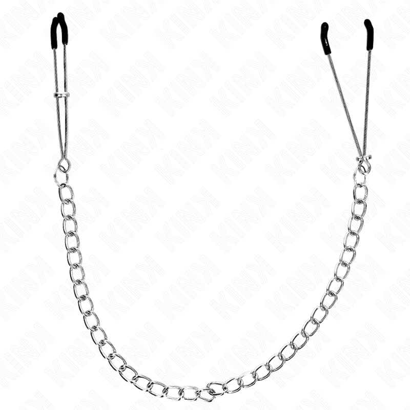 KINK - MORSETTI PER CAPEZZOLI SOTTILI CON CATENA SPESSA 30 CM