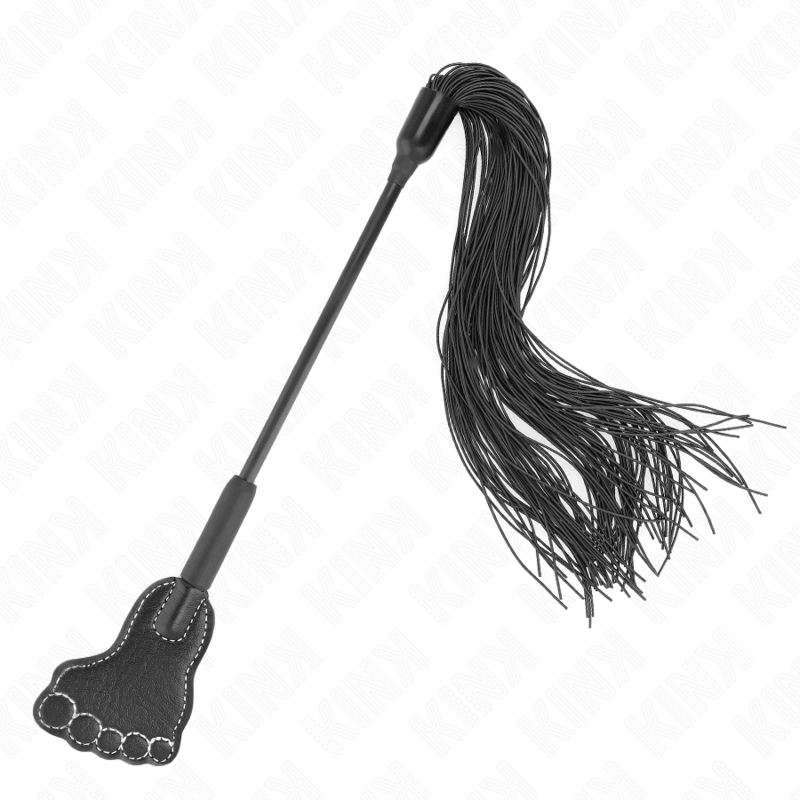 KINK - PAGAIA A FORMA DI PIEDE CON FRUSTA CON NAPPA 31 CM
