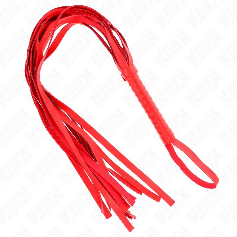 KINK - FRUSTA ROSSA A MANICO CORTO E CODA LUNGA 70 CM