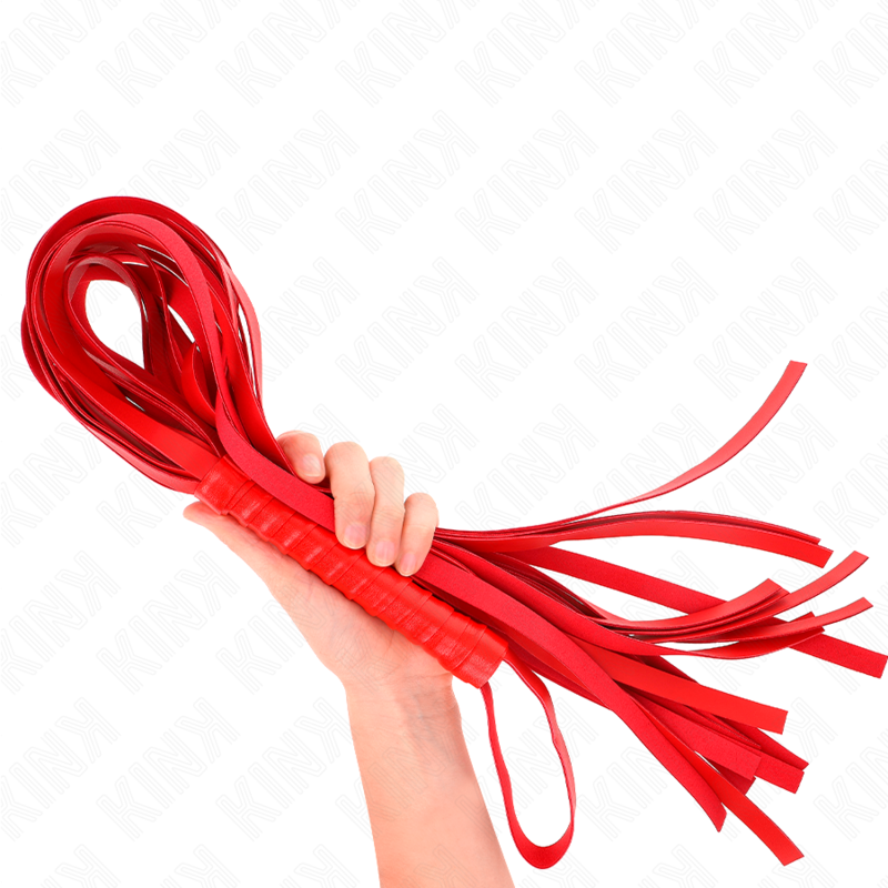 KINK - FRUSTA ROSSA A MANICO CORTO E CODA LUNGA 70 CM