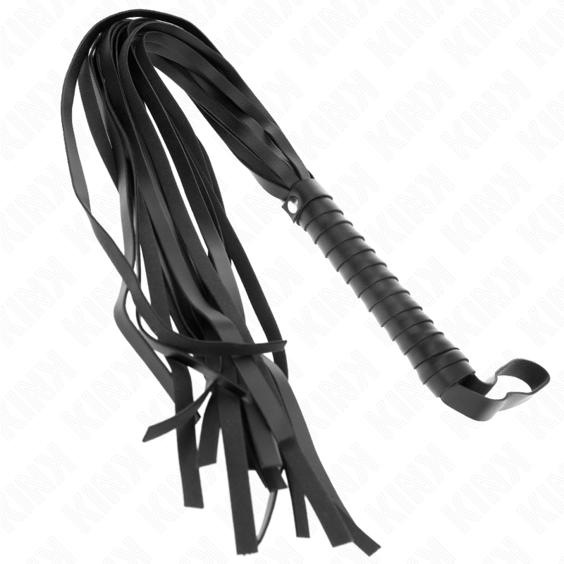 KINK - FRUSTA NERA CON MANICO CORTO E CODA LUNGA 70 CM