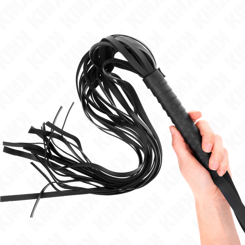 KINK - FRUSTA NERA CON MANICO CORTO E CODA LUNGA 70 CM