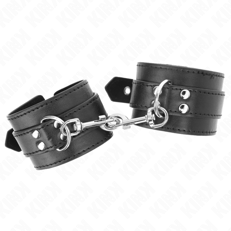 KINK - CINTURINI PER POLSI CON BORCHIE 35 X 6 CM