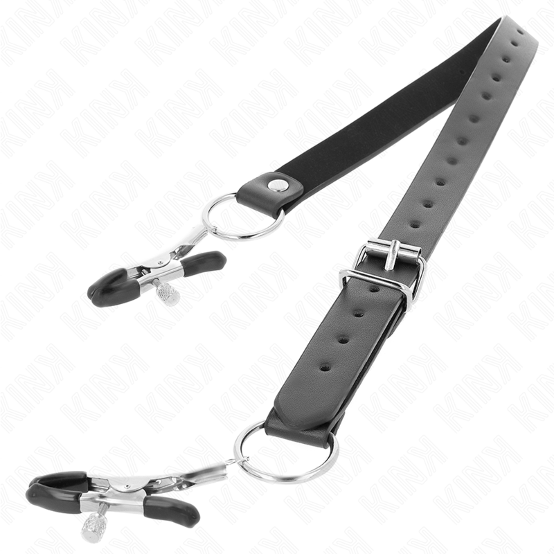 KINK - 4 MORSETTI PER CLITORIDE REGOLABILI 34-48 CM