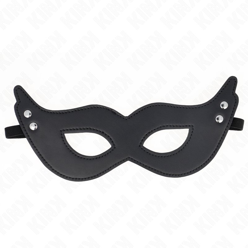KINK - MASCHERINA IN SIMILPELLE CON RIVETTI MODELLO 1 26 x 8 CM