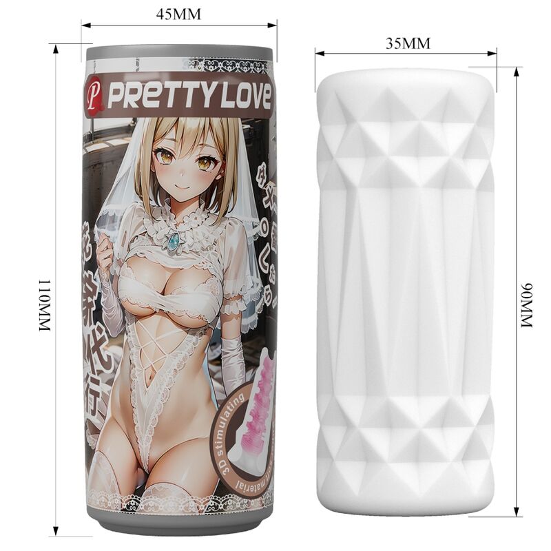 PRETTY LOVE - MASTURBATORE MASCHILE MODELLO 1