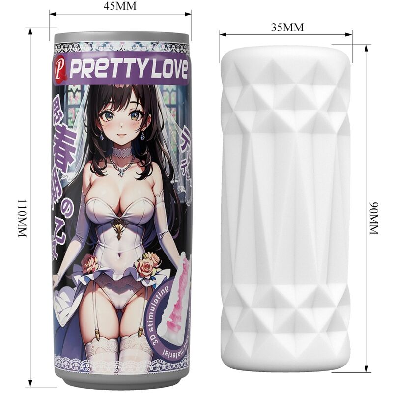 PRETTY LOVE - MASTURBATORE MASCHILE MODELLO 2