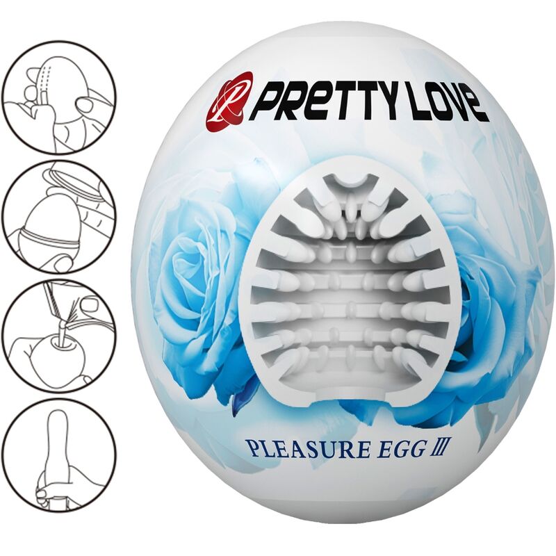 PRETTY LOVE - MASTURBATORE MASCHILE ALBUME D'UOVO