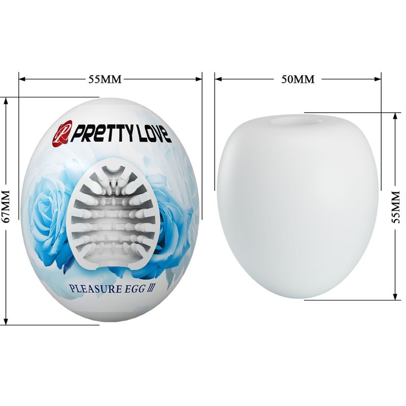 PRETTY LOVE - MASTURBATORE MASCHILE ALBUME D'UOVO