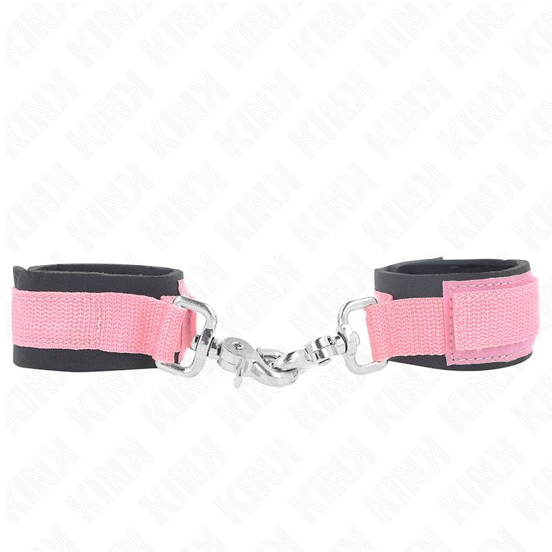KINK - CINTURE REGOLABILI IN NEOPRENE ROSA REGOLABILI 22-34 CM