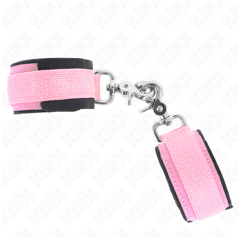 KINK - CINTURE REGOLABILI IN NEOPRENE ROSA REGOLABILI 22-34 CM