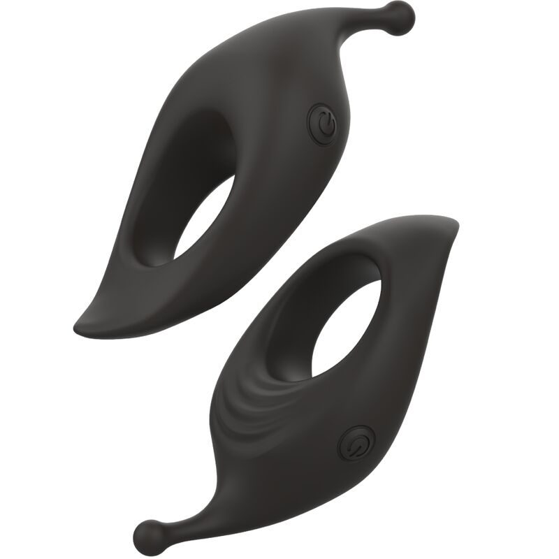 B SWISH - BCHARMED RHYTHM INFINITE DELUXE ANILLO PARA EL PENE 15 VIBRACIONES NEGRO