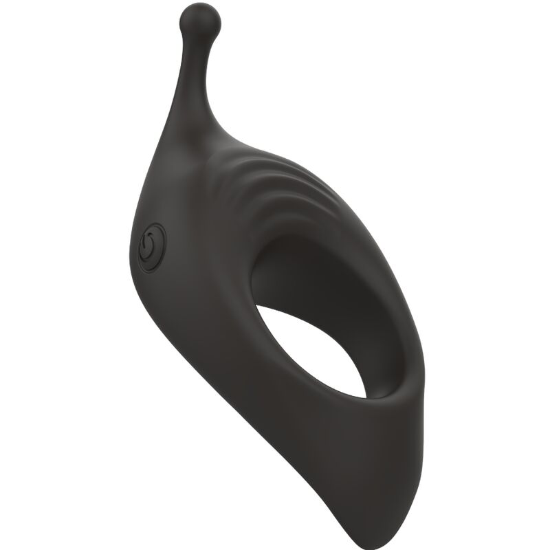 B SWISH - BCHARMED RHYTHM INFINITE DELUXE ANILLO PARA EL PENE 15 VIBRACIONES NEGRO