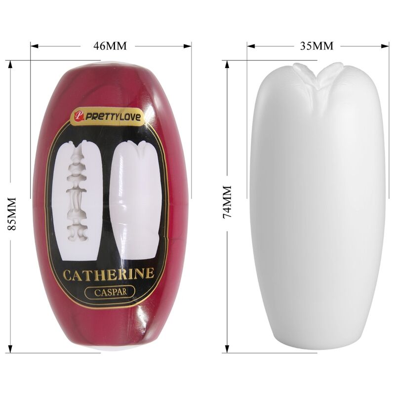 PRETTY LOVE - MASTURBADOR MASCULINO CATHERINE BLANCO