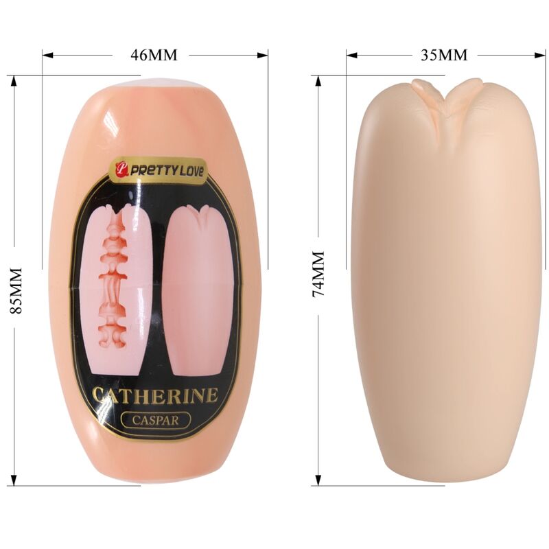 PRETTY LOVE - CATHERINE MASTURBADOR MASCULINO CARNE