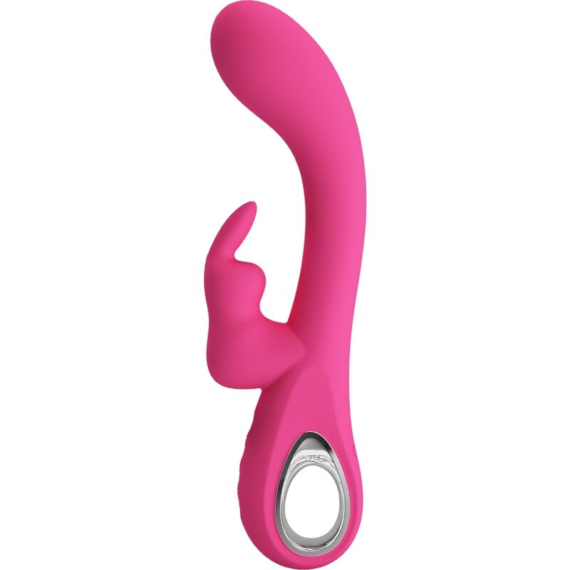 PRETTY LOVE - VIBRATORE CONIGLIO NOVAK 12 VIBRAZIONI ROSA