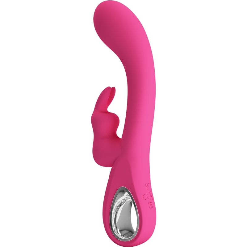PRETTY LOVE - VIBRATORE CONIGLIO NOVAK 12 VIBRAZIONI ROSA