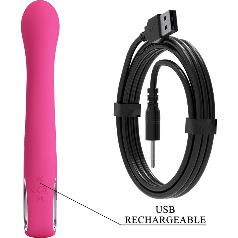 PRETTY LOVE - VIBRATORE CONIGLIO NOVAK 12 VIBRAZIONI ROSA
