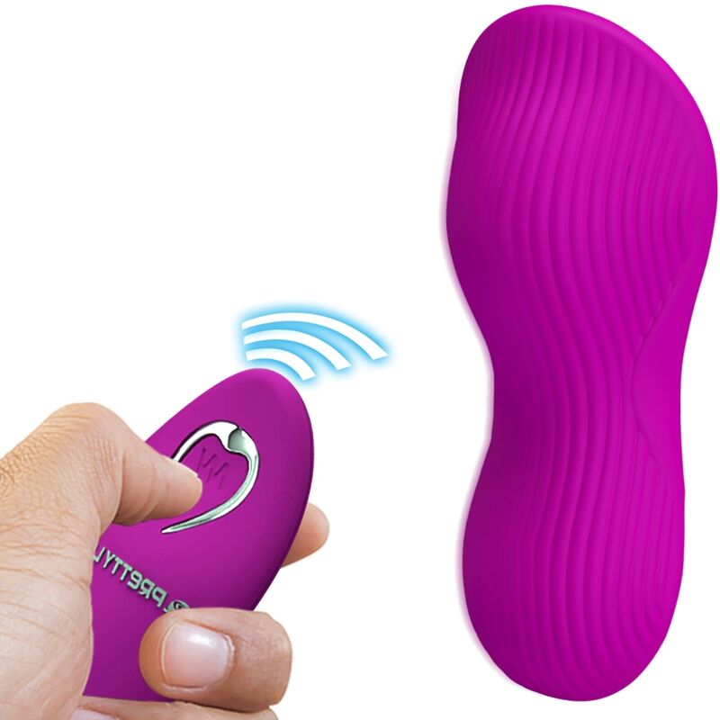 PRETTY LOVE - ROMARIO STIMOLATORE CLITORIDEO DA SOPRA CON TELECOMANDO ROSA
