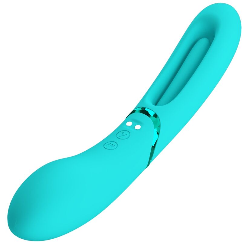 ROMANCE - VIBRADOR PUNTO G LEXIE 7 VIBRACIONES AZUL