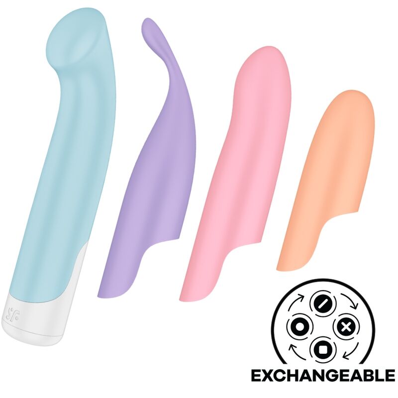 SATISFYER - JUGUETÓN DE CUATRO VIBRADORES 4 EN 1 + POWER BULLET